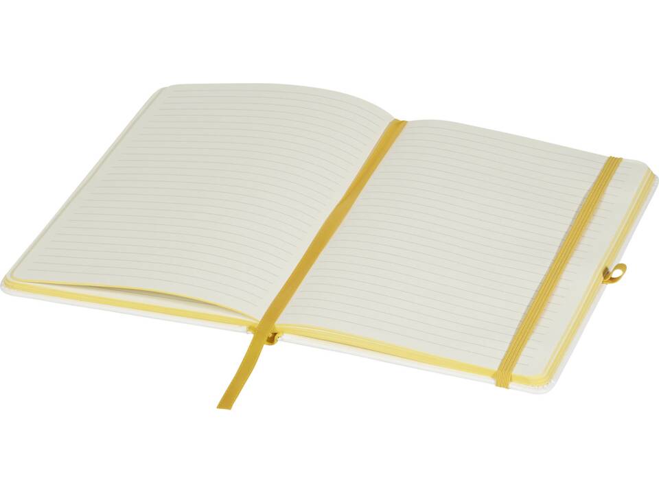 PU Cover digital print notebook and coloured spine 3