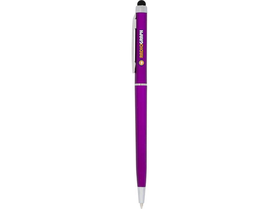 Valeria ABS ballpoint pen with stylus 12