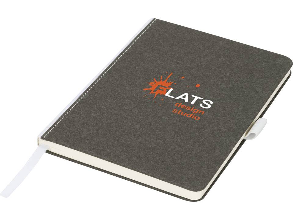 Espresso medium size cardboard notebook 2