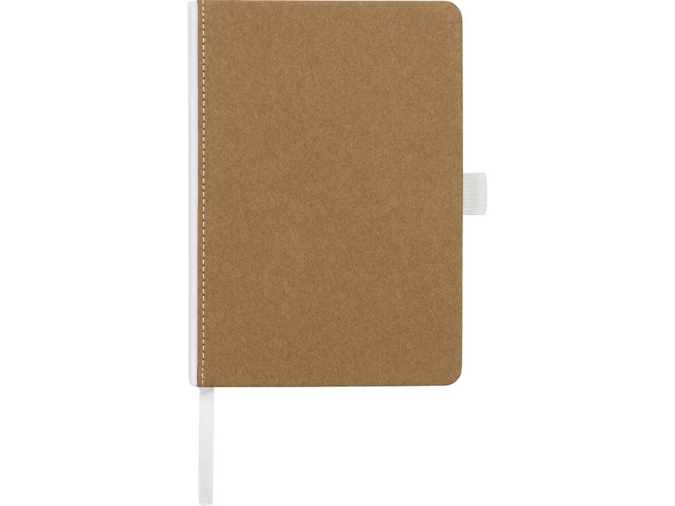 Espresso medium size cardboard notebook 7