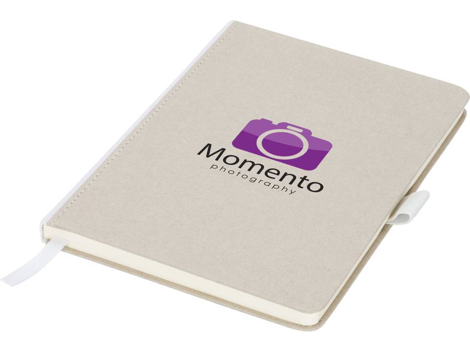 Espresso medium size cardboard notebook 10