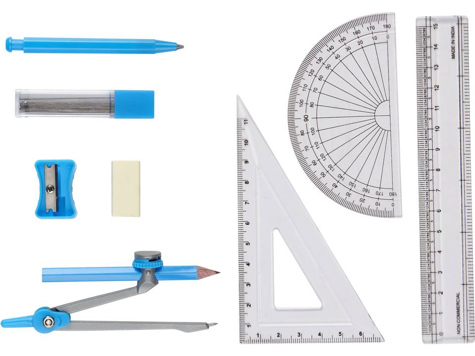 Julia 9-piece school geometry set 12