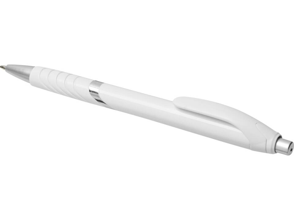 Turbo white barrel ballpoint pen 16