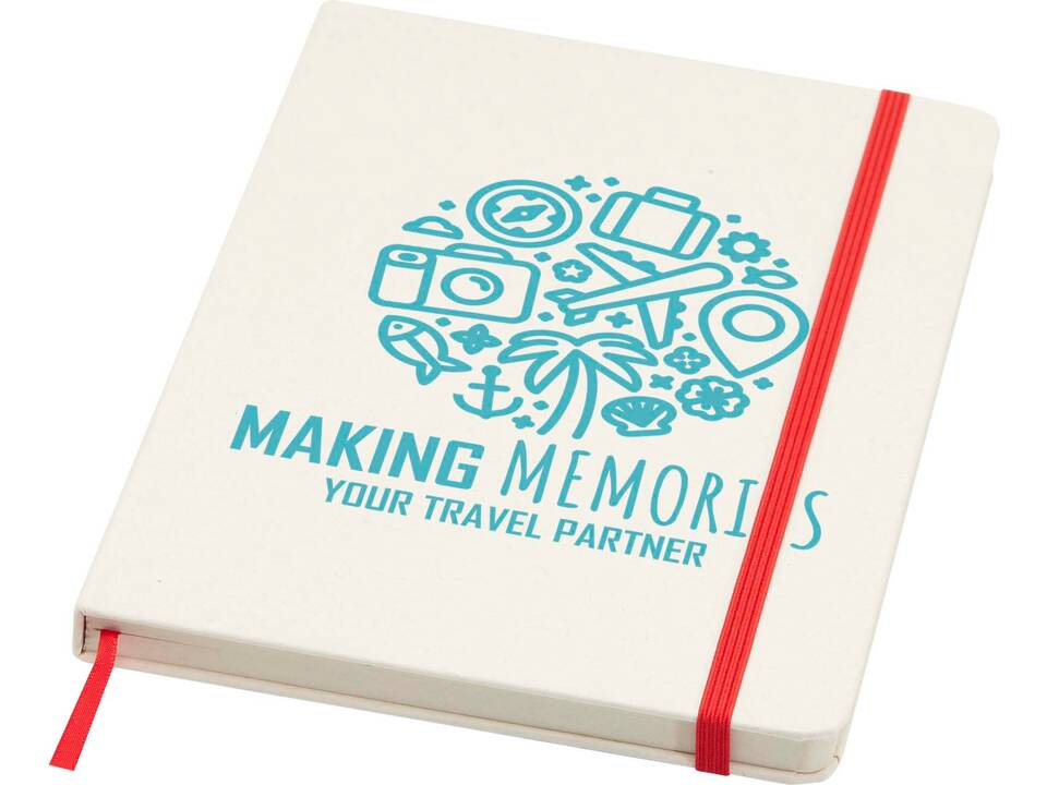 Bass A5 recycled hard cover notebook with lined pages 7