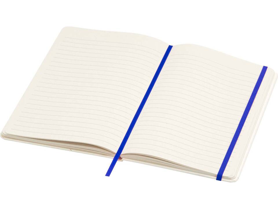 Bass A5 recycled hard cover notebook with lined pages 16