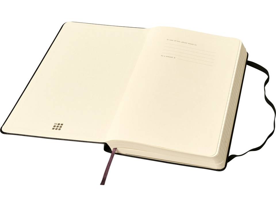 Classic Expanded L hard cover notebook - ruled 4