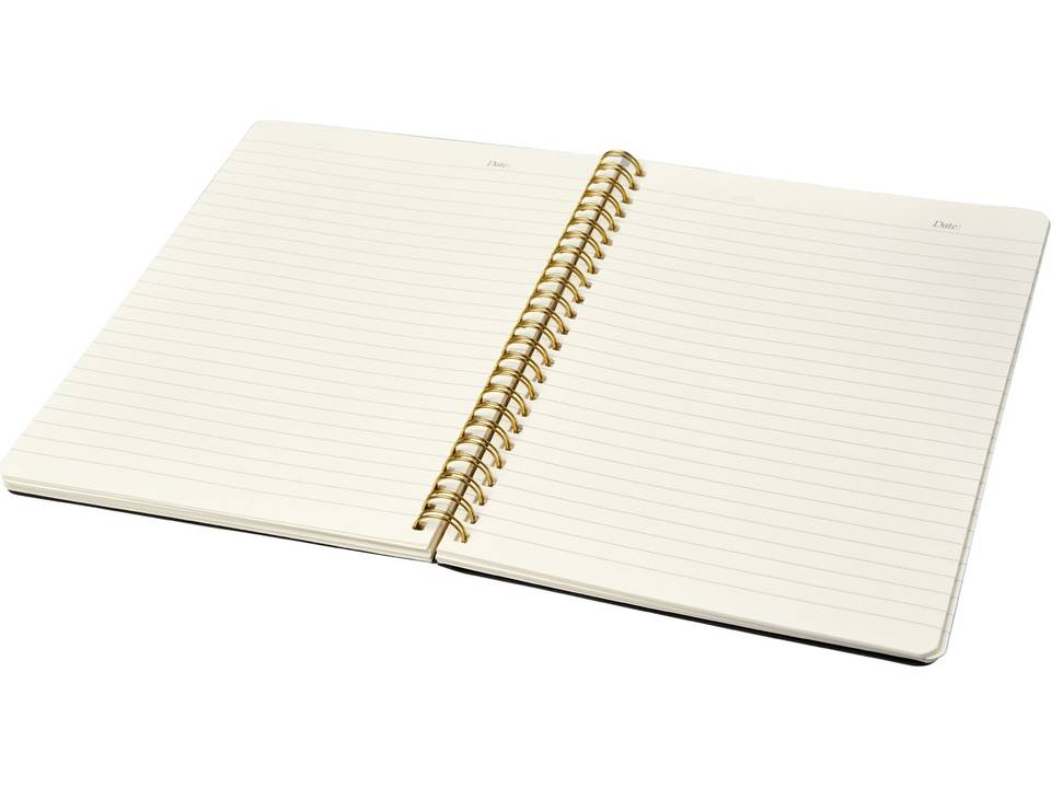 Spiraly A5 leather look journal 8