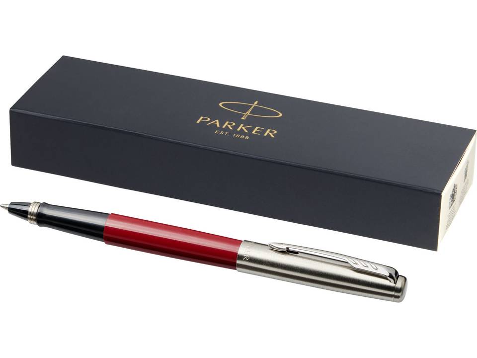 Jotter plastic with stainless steel rollerbal pen 9