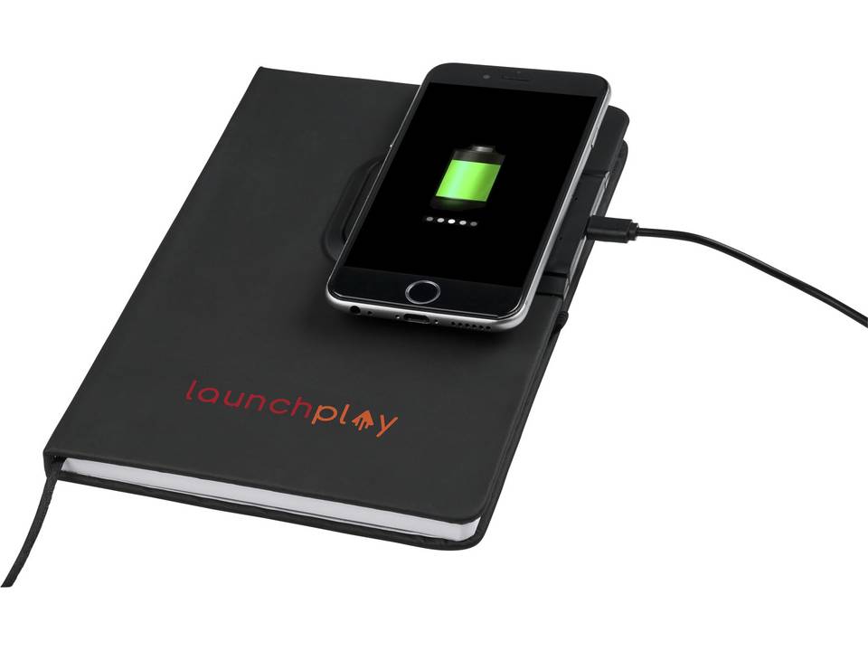 Cation notebook with wireless charging pad 2