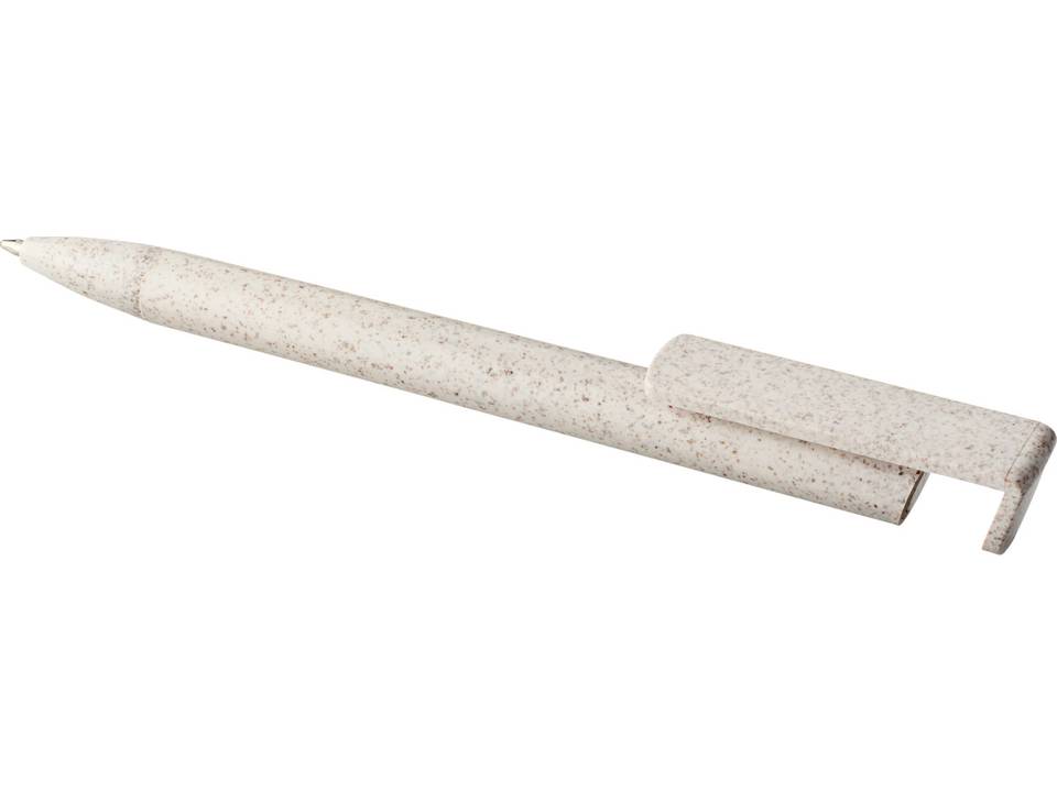 Medan wheat straw ballpoint pen and phone holder 23