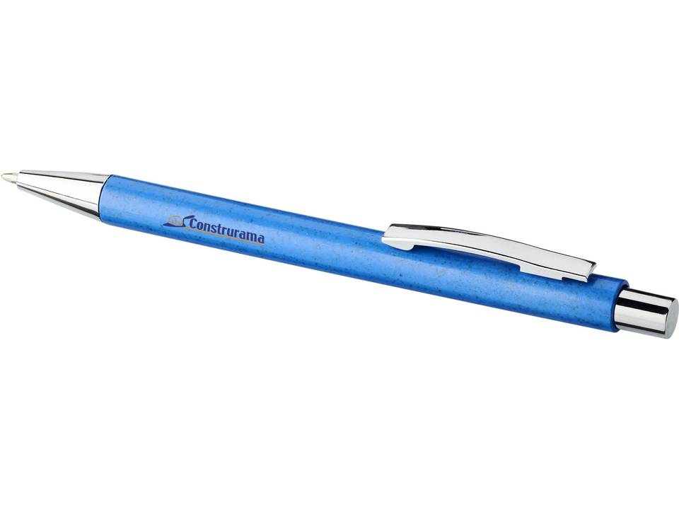 Tual wheat straw click action ballpoint pen 6