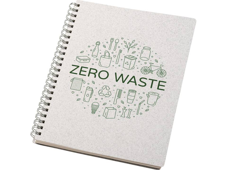 Bianco A5 size wire-o notebook 2