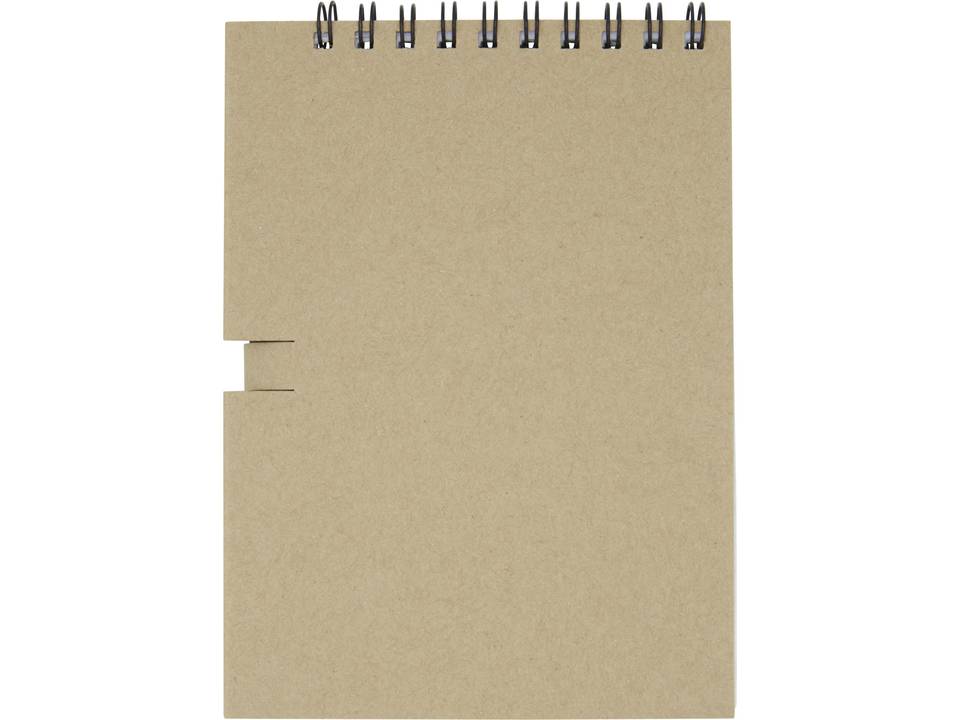 Luciano Eco wire notebook with pencil - small 4
