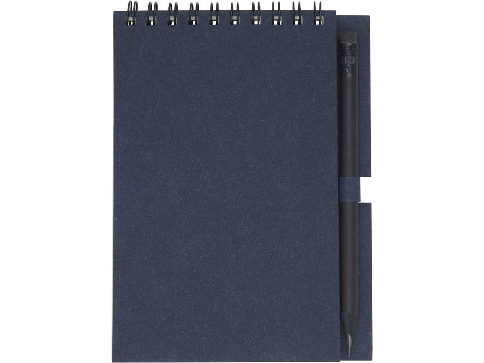 Luciano Eco wire notebook with pencil - small 9