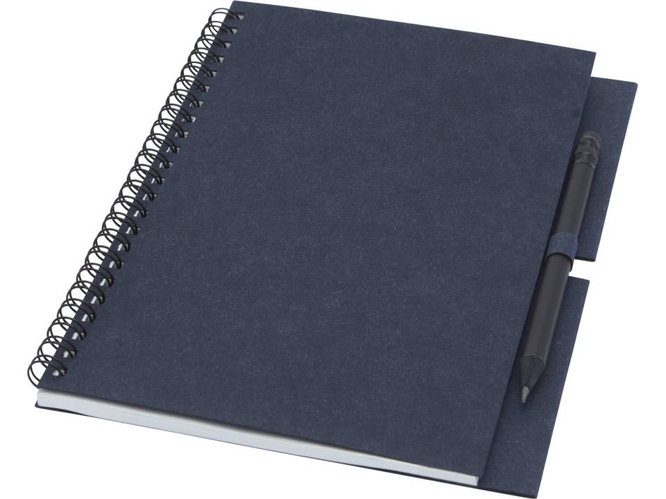 Luciano Eco wire notebook with pencil - medium 7