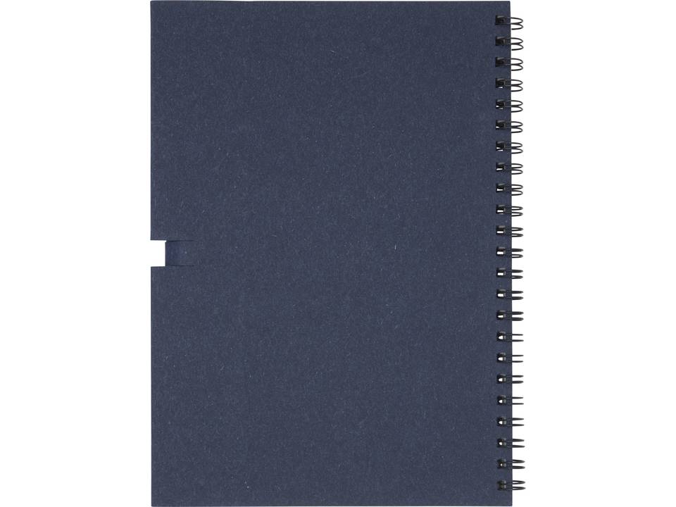 Luciano Eco wire notebook with pencil - medium 10