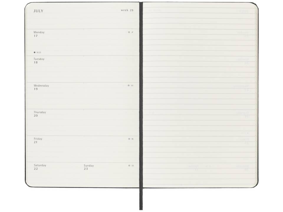 12M weekly hard cover planner 29