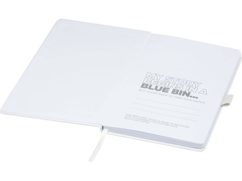 Honua A5 recycled paper notebook with recycled PET cover 35