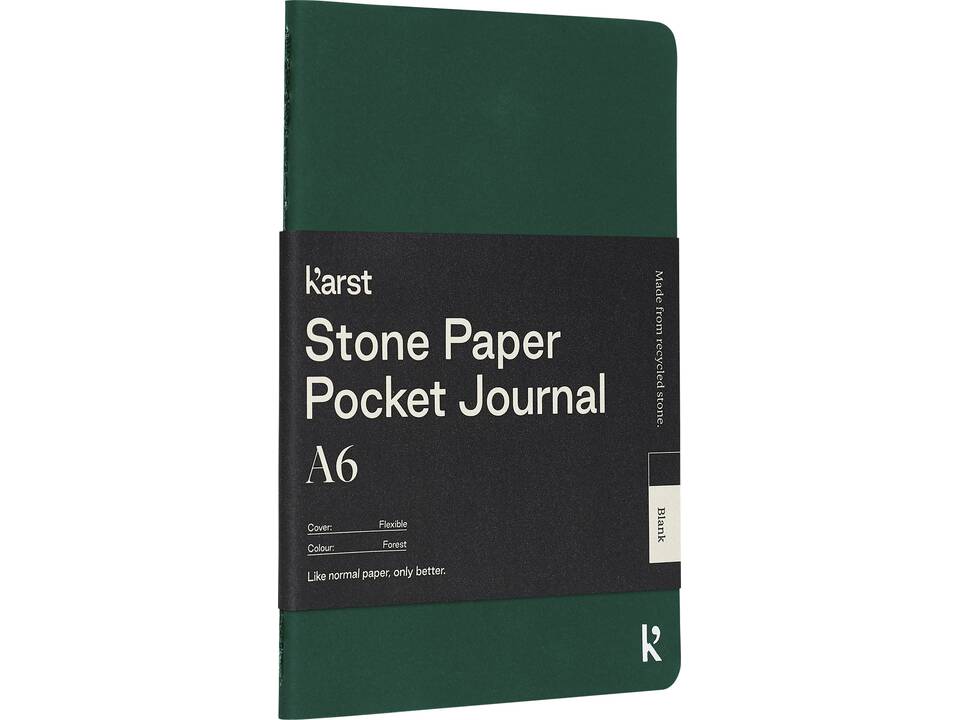 Karst® A6 stone paper softcover pocket journal - blank 5
