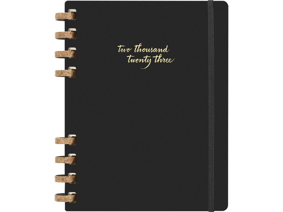 12M daily XL spiral hard cover planner 18