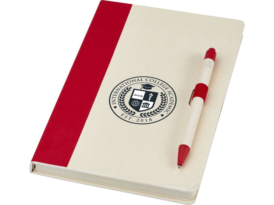 Dairy Dream A5 size reference notebook and ballpoint pen set 8