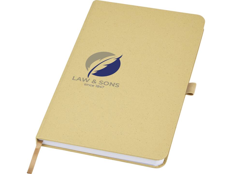 Fabianna crush paper hard cover notebook 8