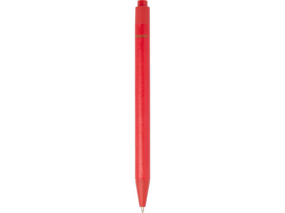 Chartik monochromatic recycled paper ballpoint pen with matte finish 6