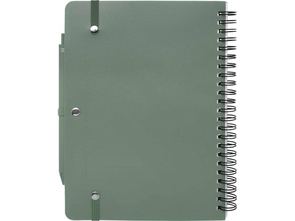 Thalaasa A5 ocean-bound hard cover notebook with ballpoint pen (black ink) 10