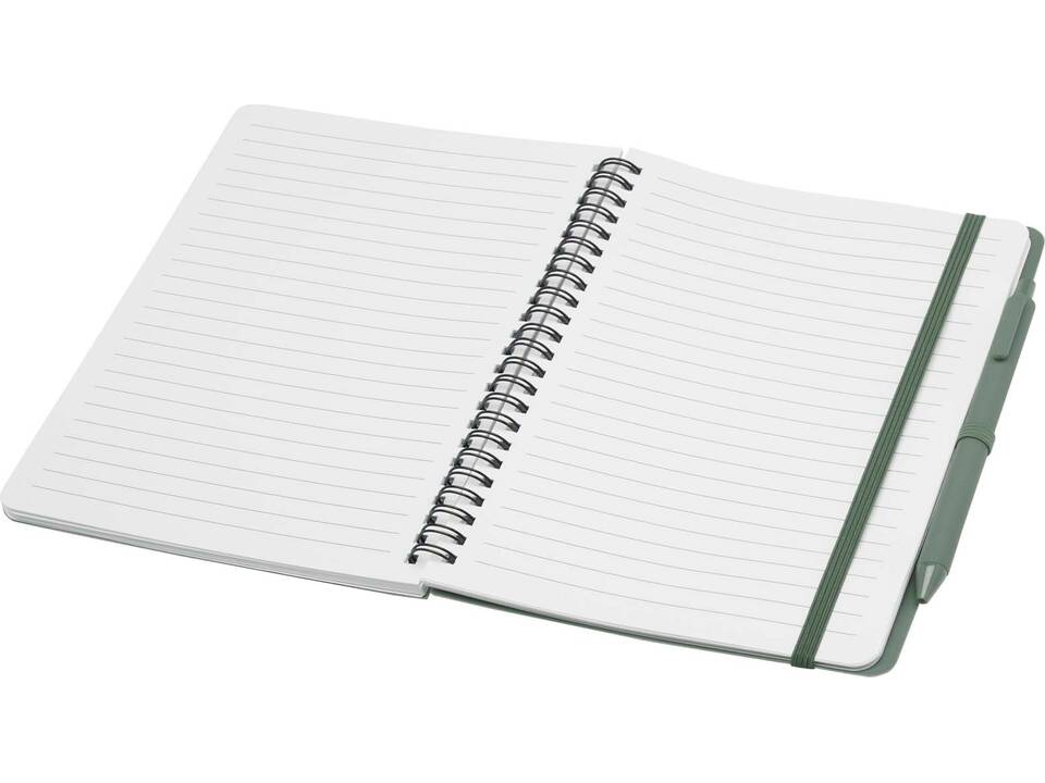 Thalaasa A5 ocean-bound hard cover notebook with ballpoint pen (black ink) 11