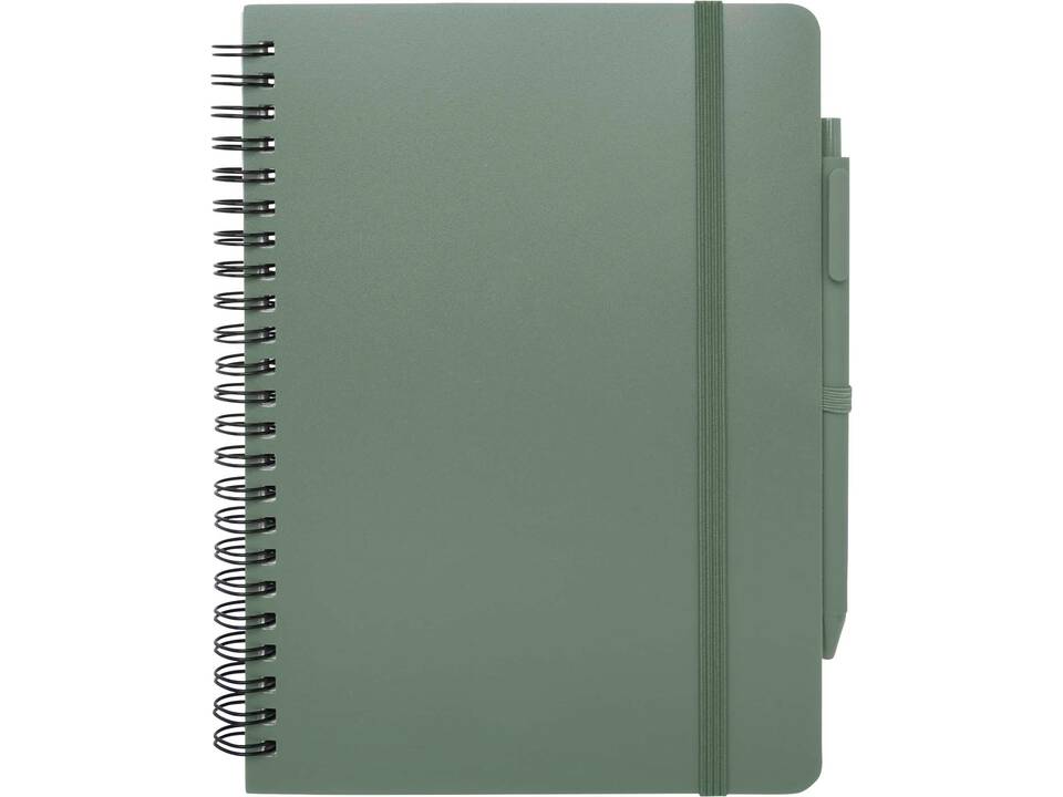 Thalaasa A5 ocean-bound hard cover notebook with ballpoint pen (black ink) 9