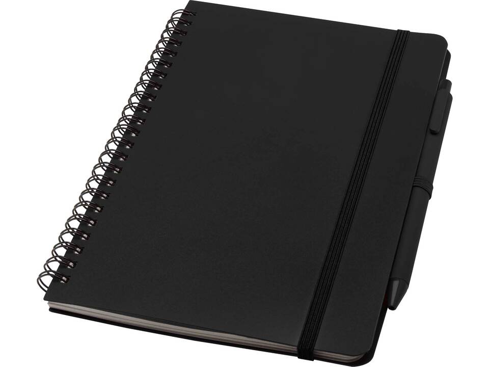 Thalaasa A5 ocean-bound hard cover notebook with ballpoint pen (black ink) 14