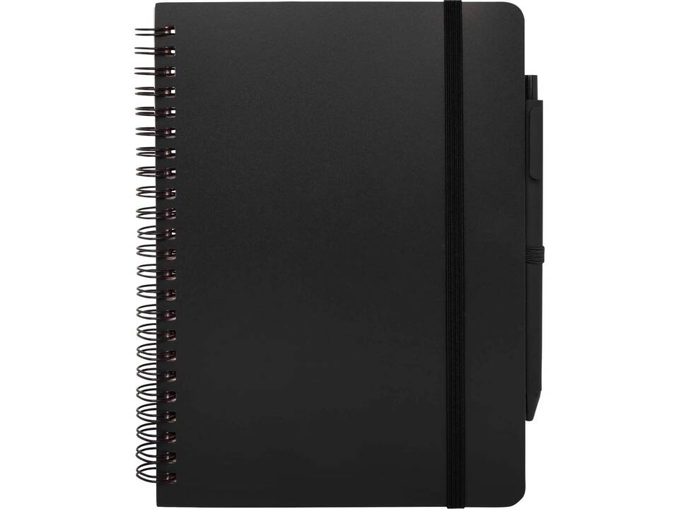 Thalaasa A5 ocean-bound hard cover notebook with ballpoint pen (black ink) 16