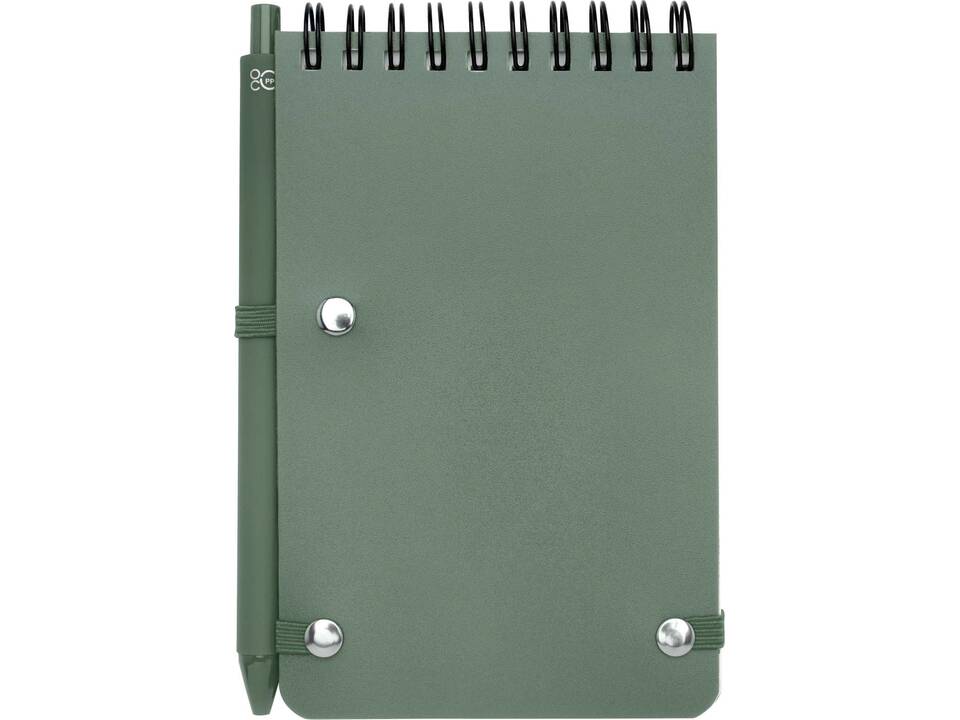 Thalaasa A6 hard cover ocean-bound notebook with ballpoint pen (black ink) 10