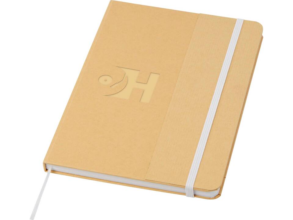 Nelida A5 recycled cardboard hard cover notebook 2