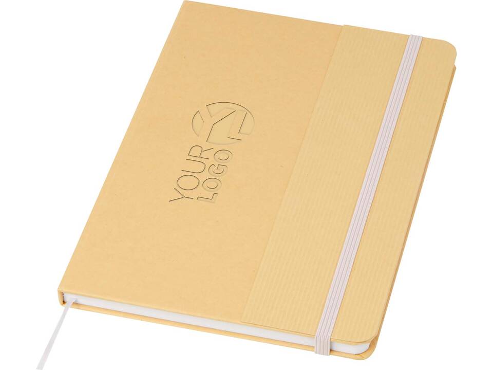 Nelida A5 recycled cardboard hard cover notebook 8