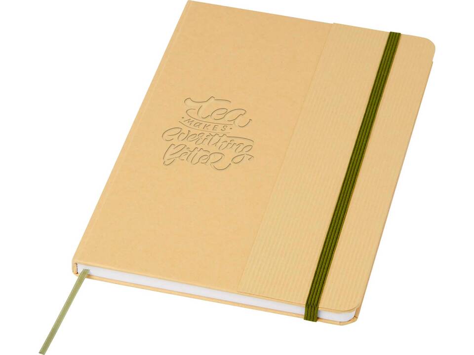 Nelida A5 recycled cardboard hard cover notebook 26
