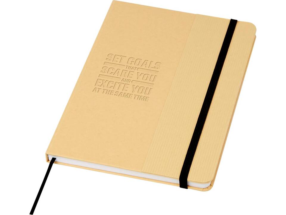 Nelida A5 recycled cardboard hard cover notebook 32