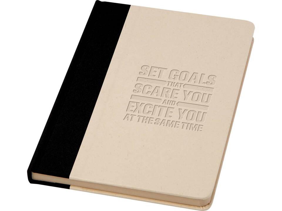 Liliana A5 sugar cane plastic hard cover notebook 20