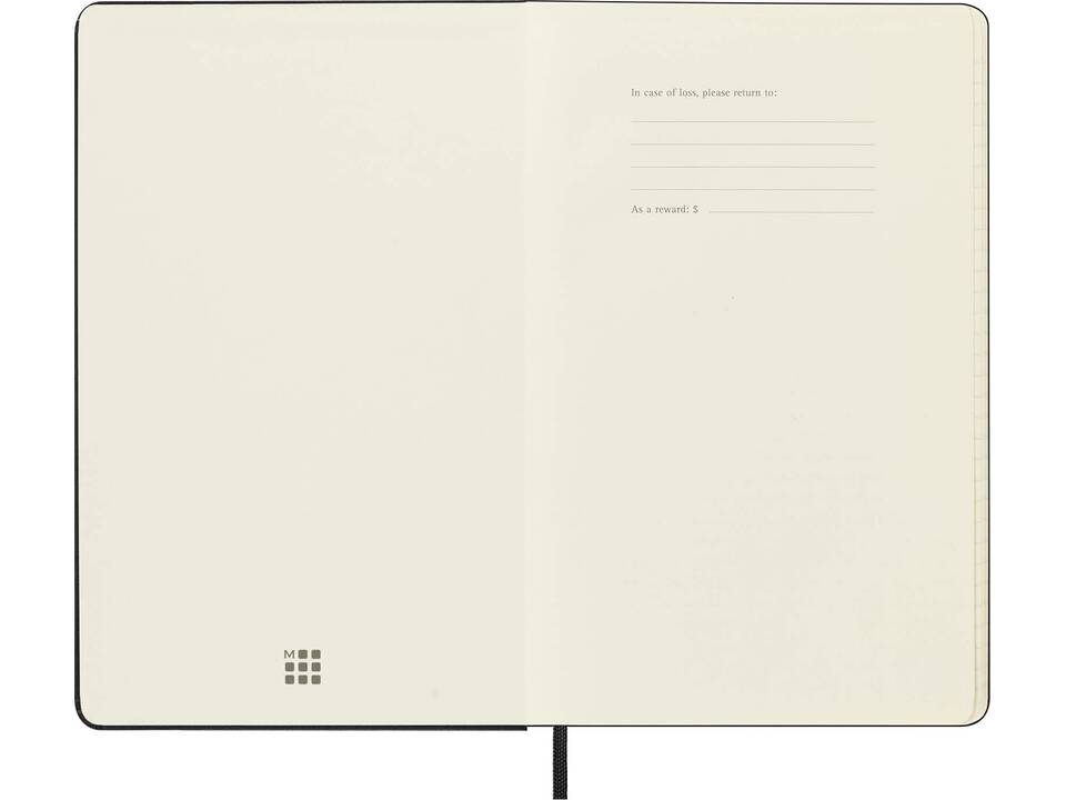 Moleskine hard cover 12 month L horizontal weekly planner 4