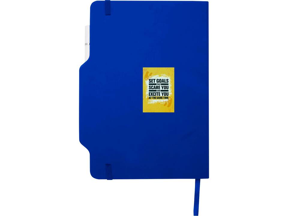 Nexus A5 hard cover notebook with pen and pencil combo (black ink) 11