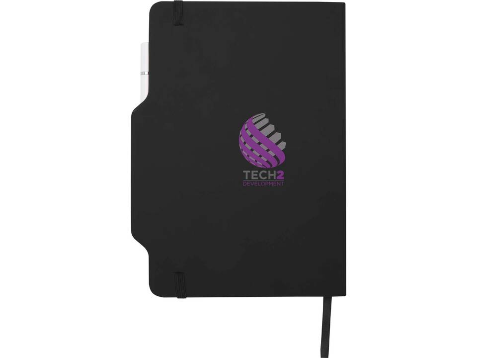 Nexus A5 hard cover notebook with pen and pencil combo (black ink) 27