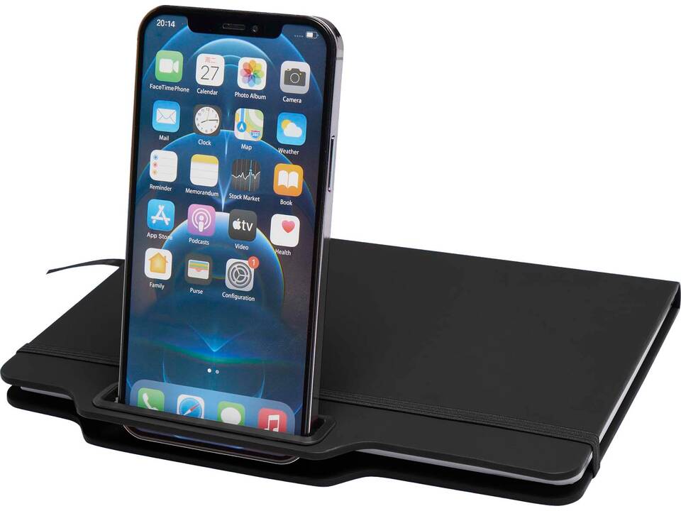 Nexus A5 hard cover notebook with pen and pencil combo (black ink) 31