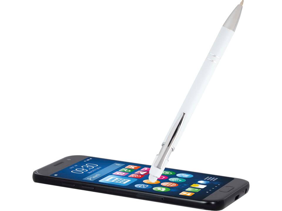 Kish ballpoint pen with silver finish (blue ink) 4