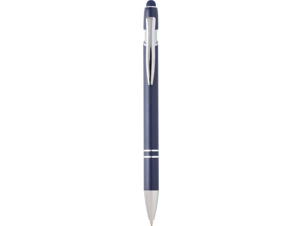 Kish ballpoint pen with silver finish (blue ink) 6