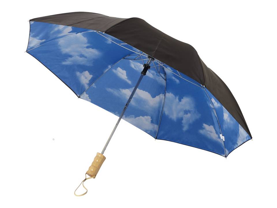 21'' Blue skies 2-section automatic umbrella 9