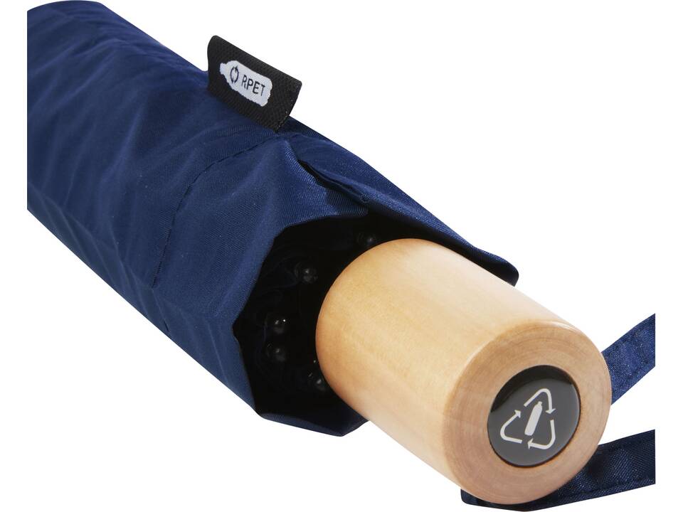 Birgit 21'' foldable windproof recycled PET umbrella 12