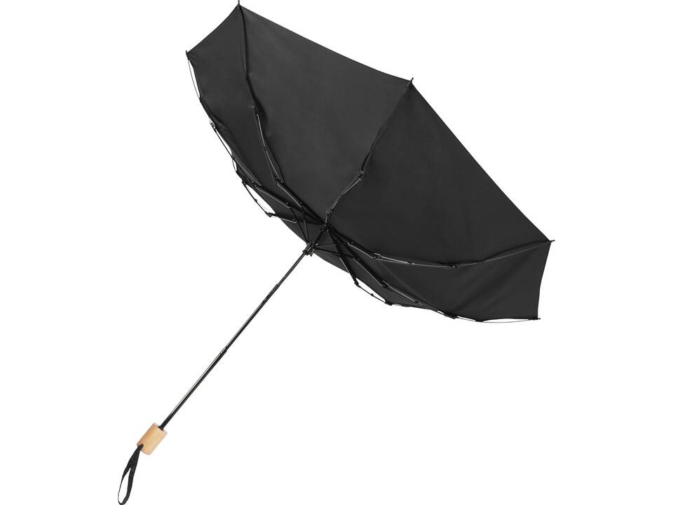 Birgit 21'' foldable windproof recycled PET umbrella 17