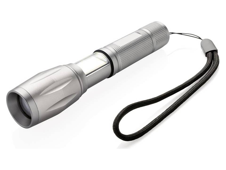 Legacy pear vitality 10W focus led CREE torch with COB - Pasco Gifts