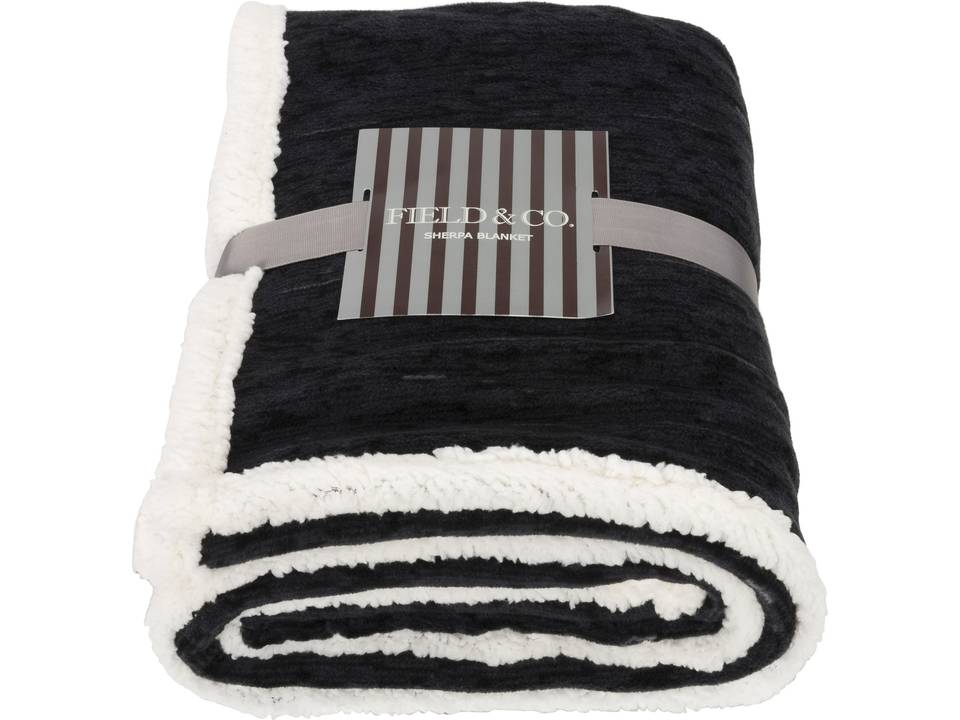 Sam heathered fleece plaid blanket 4