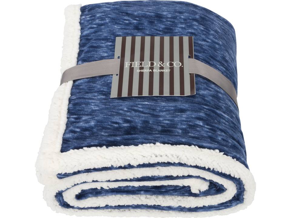 Sam heathered fleece plaid blanket 8